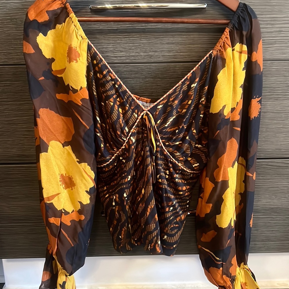 Soft silky blouse from Anthropology